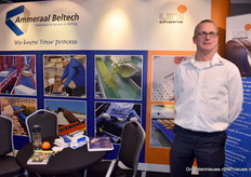 Ferry Rolloos van Ammeraal Beltech. Welke een aanbod voor de volledige tuinbouwsector qua technieken heeft.